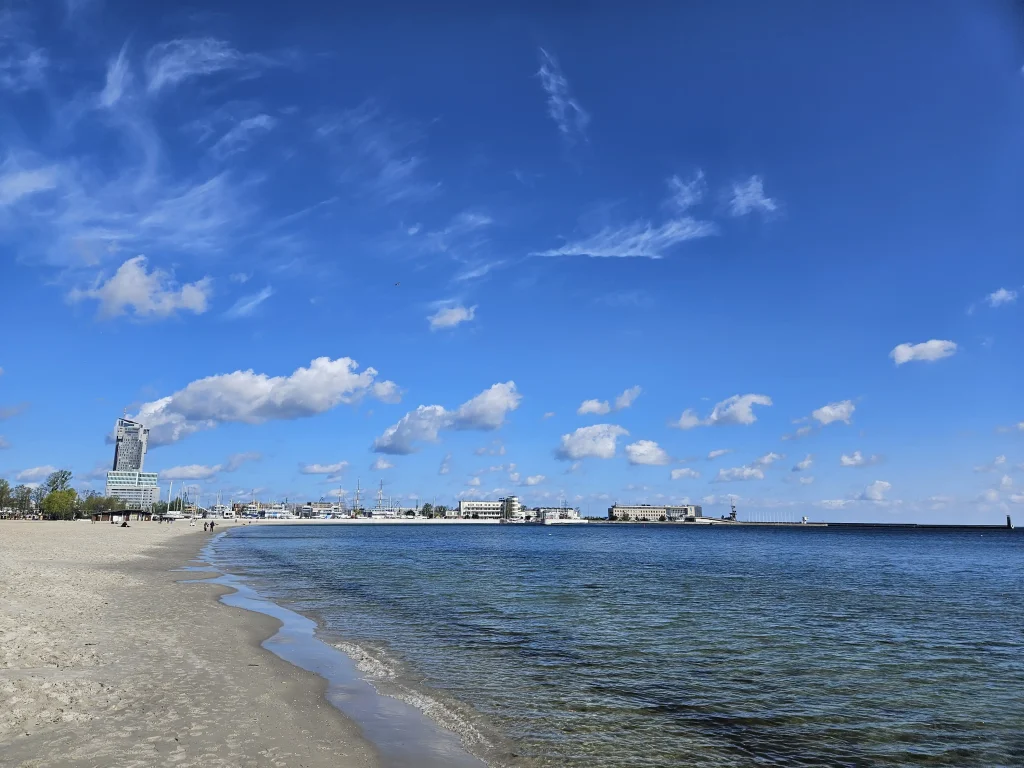 Plaża miejska w Gdyni