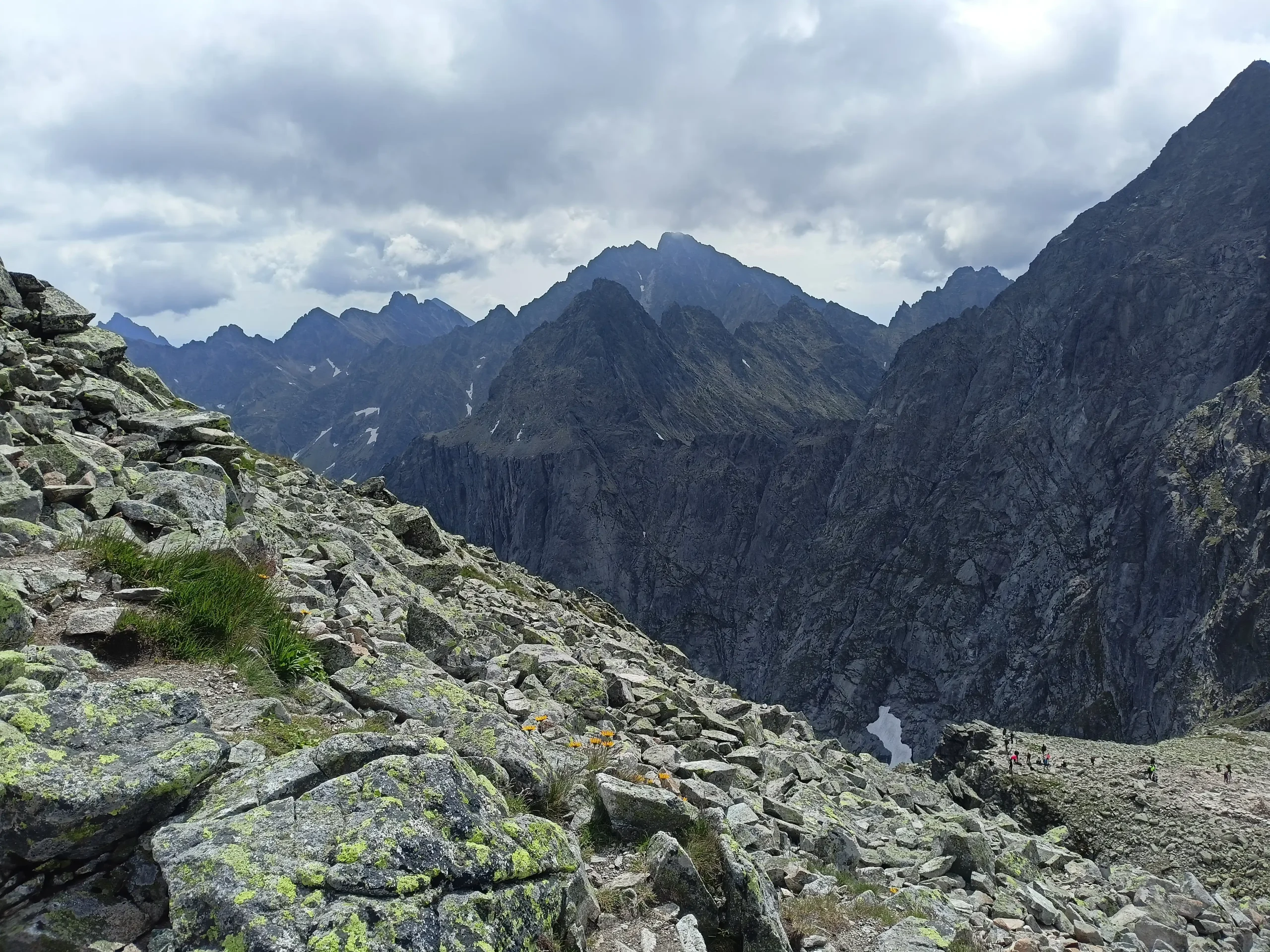 Widok na Przełęcz Waga